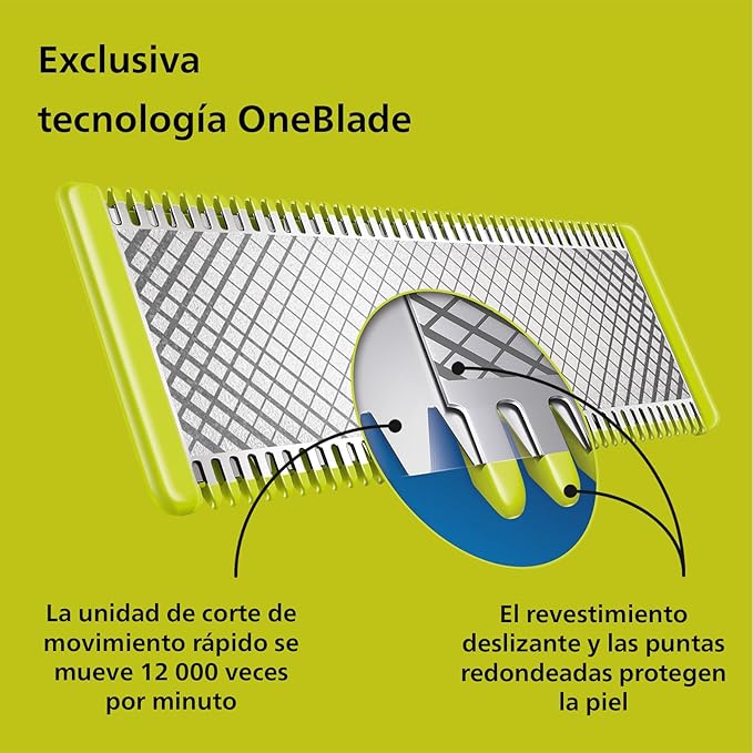 Philips OneBlade 360 - Maquinilla de Afeitar Híbrida QP2734/30