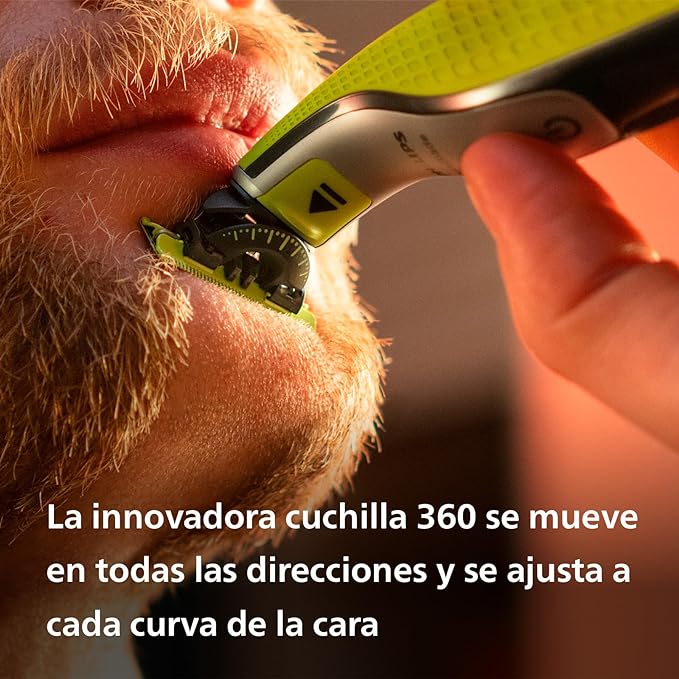 Philips OneBlade 360 - Maquinilla de Afeitar Híbrida QP2734/30