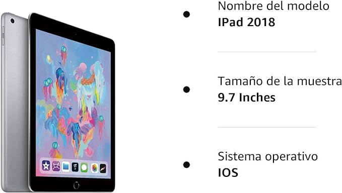 Apple iPad 9.7 (6.ª Generación) 32GB Wi-Fi - Gris Espacial (Reacondicionado)
