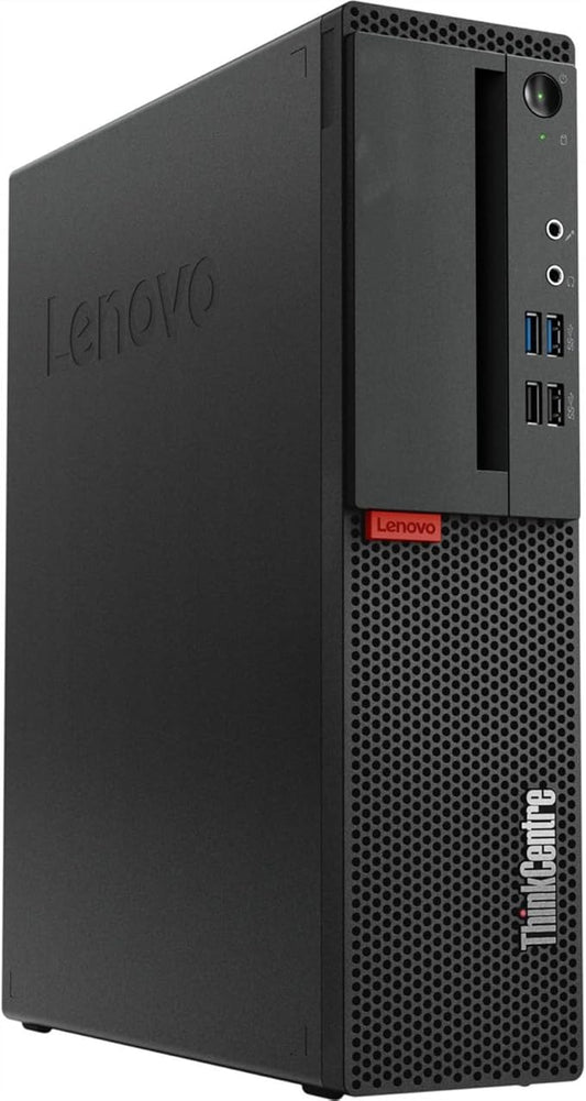 Lenovo M725S SFF PC Computer AMD Ryzen 5 2400G, 8GB RAM, 256GB SSD, Windows 10 Pro (Reacondicionado)