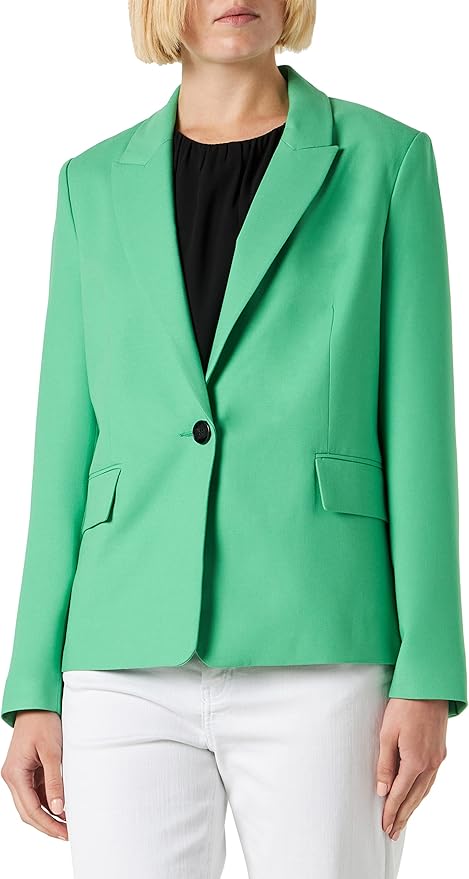 Oliver Black Label Blazer Slim Fit Verde - Mujer, Talla 46