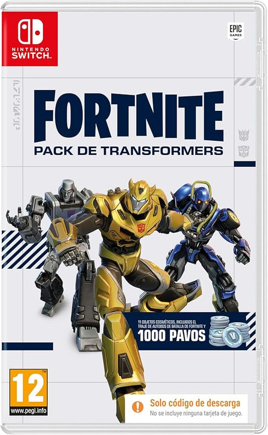 Fortnite Transformers Pack Nintendo Switch