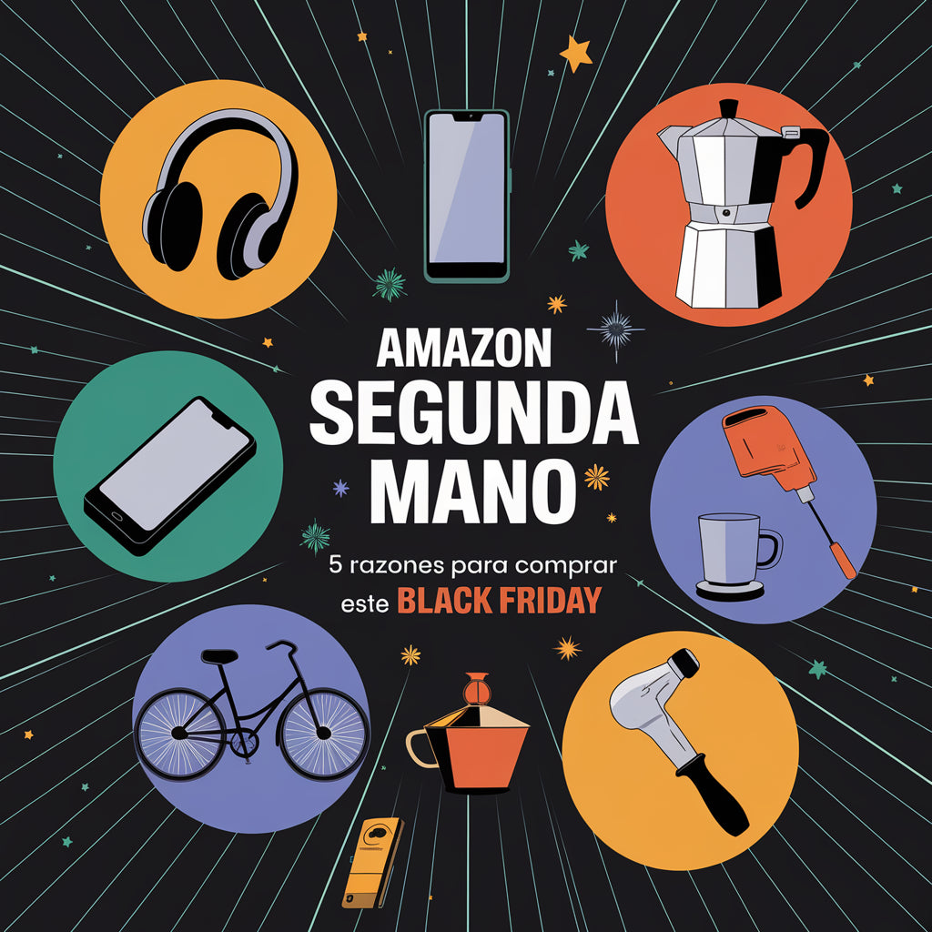 Las 5 Razones para Comprar en Amazon Segunda Mano este Black Friday