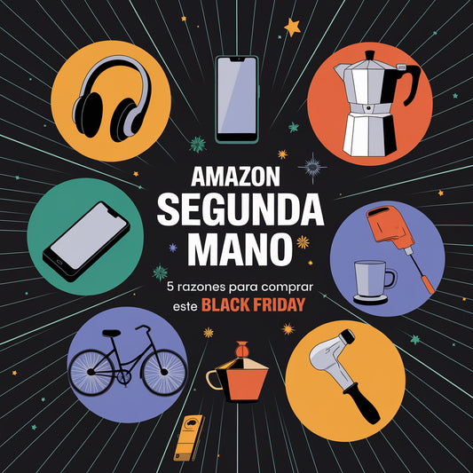 Las 5 Razones para Comprar en Amazon Segunda Mano este Black Friday