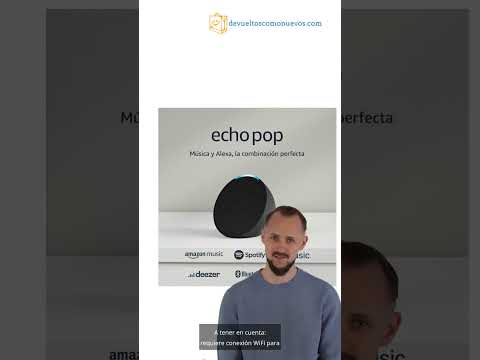 Echo Pop Altavoz Inteligente con Alexa