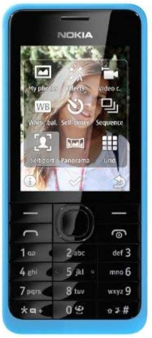 Nokia 301 – Teléfono con botones, batería duradera, no smartphone