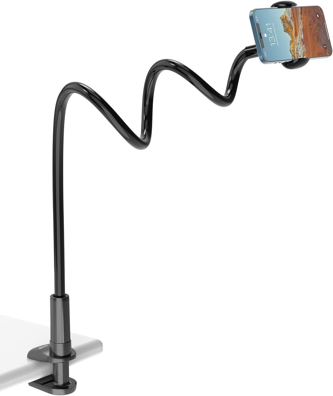 TRYONE Soporte Móvil de Mesa – Brazo Flexible de 90 cm con Pinza Universal