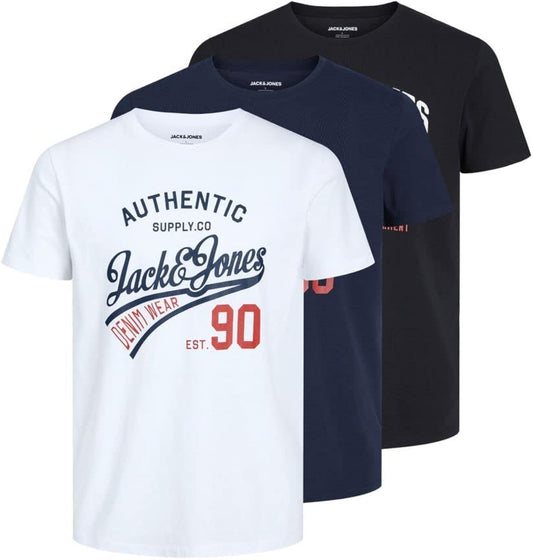 Pack de Camisetas Logo Estilo Casual