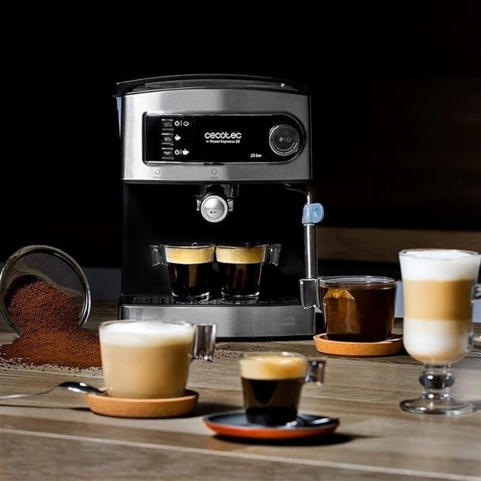 Cafetera Express Manual Cecotec Power Espresso 20