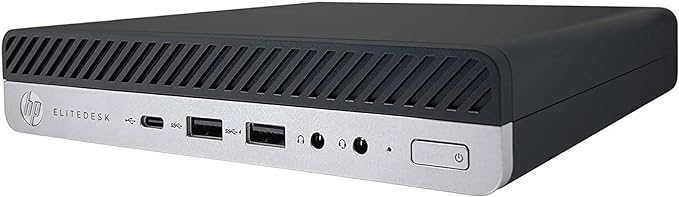 HP EliteDesk 800 G5 Mini - i7-9700, 16GB RAM, 512GB SSD, Windows 11 Pro (Reacondicionado)