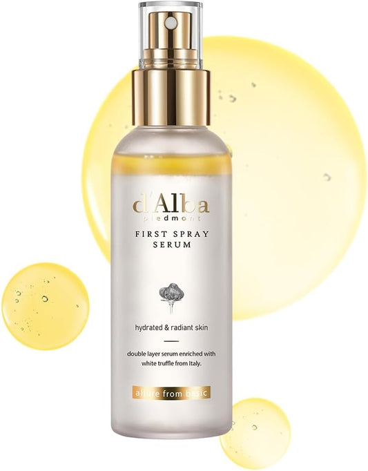 d'Alba First Spray Serum – Bruma Facial Hidratante con Trufa Blanca Italiana (100 ml)
