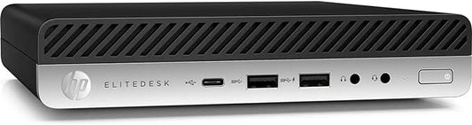 HP EliteDesk 800 G5 Mini - i7-9700, 16GB RAM, 512GB SSD, Windows 11 Pro (Reacondicionado)