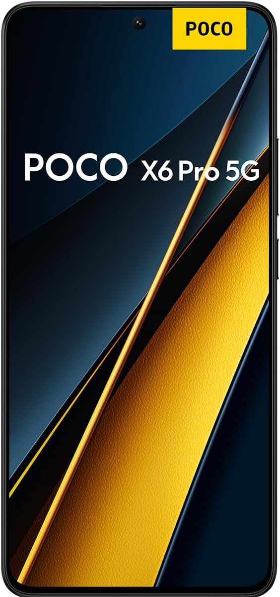 Poco X6 Pro - Smartphone AMOLED 120Hz, 12+512GB, MediaTek Dimensity 8300-Ultra, Negro