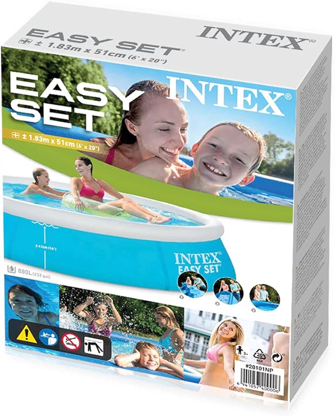 Piscina hinchable Intex 54402, Ø183x51 cm, 880 litros