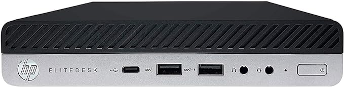 HP EliteDesk 800 G5 Mini - i7-9700, 16GB RAM, 512GB SSD, Windows 11 Pro (Reacondicionado)