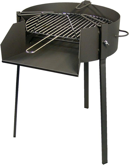 Barbacoa Redonda Imex El Zorro con Soporte para Paella - 70 x 75 cm