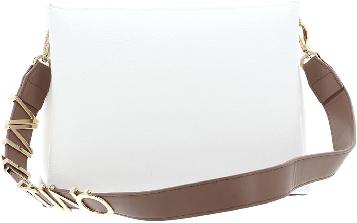 Bolso para Mujer Valentino Alexia Satchel - Blanco/Cuoio, Talla Única