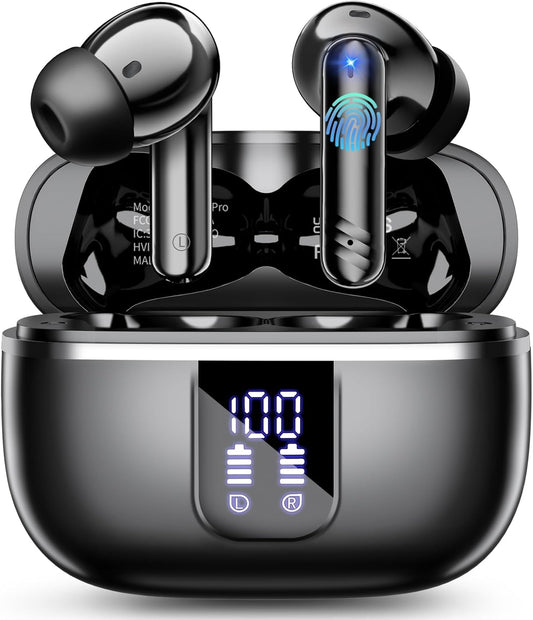 Auriculares Bluetooth HiFi 38 Horas con LED