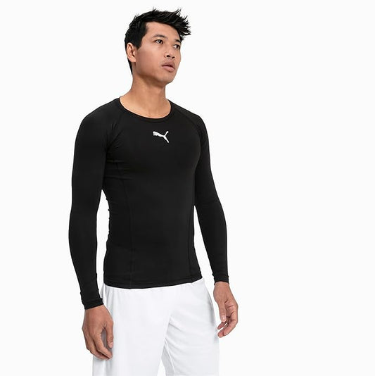 PUMA Liga Baselayer LS – Camiseta Térmica Unisex de Manga Larga para Deporte