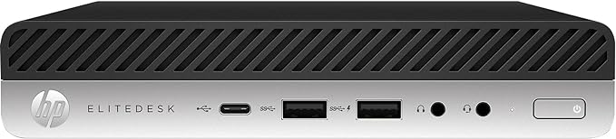 HP EliteDesk 800 G5 Mini - i7-9700, 16GB RAM, 512GB SSD, Windows 11 Pro (Reacondicionado)