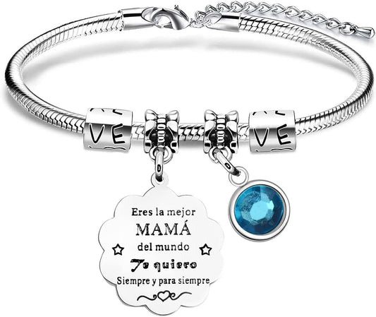 Brillo de Mamá: Pulsera con Amor