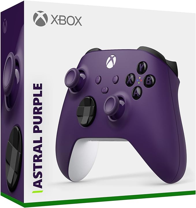 Mando Inalámbrico Xbox: Púrpura Astral para Xbox Series X|S, Xbox One y Dispositivos Windows