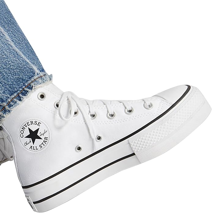 Converse All Star Lift para Mujer - Blanco