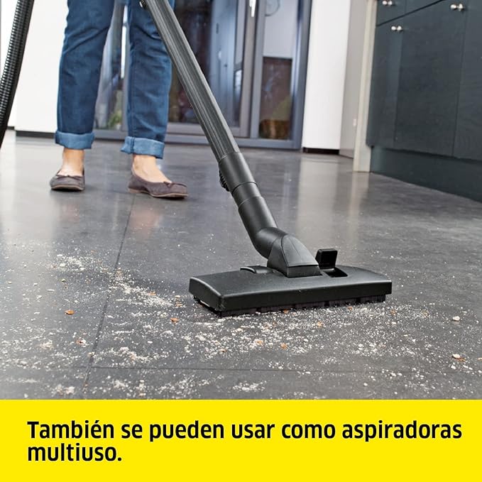 Kärcher Lava-aspiradora SE 4002 - Aspiradora de Pulverización 1400 W, Negro/Amarillo