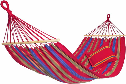 Amazonas Aruba – Hamaca Colgante de Exterior 210×120 cm (150 kg de Resistencia)