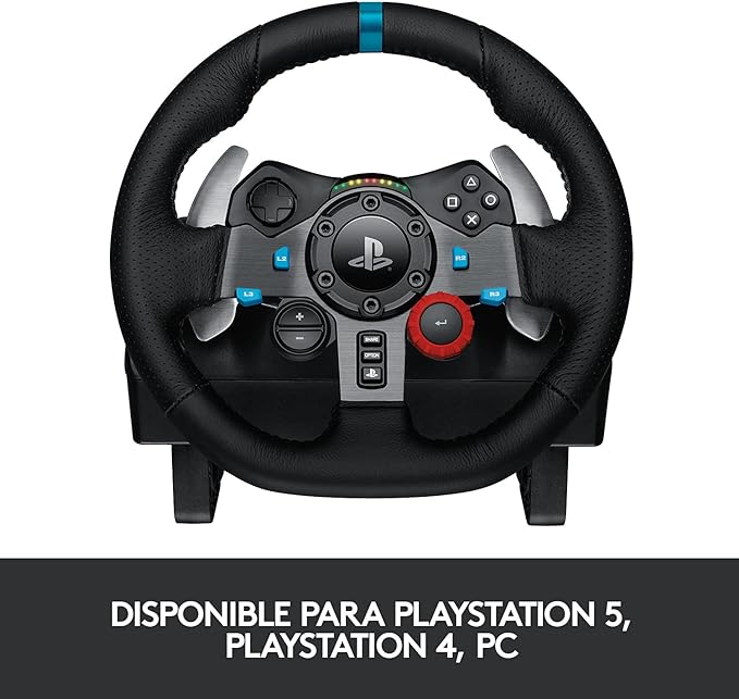 Logitech G29 Driving Force - Volante de Carreras y Pedales - Negro