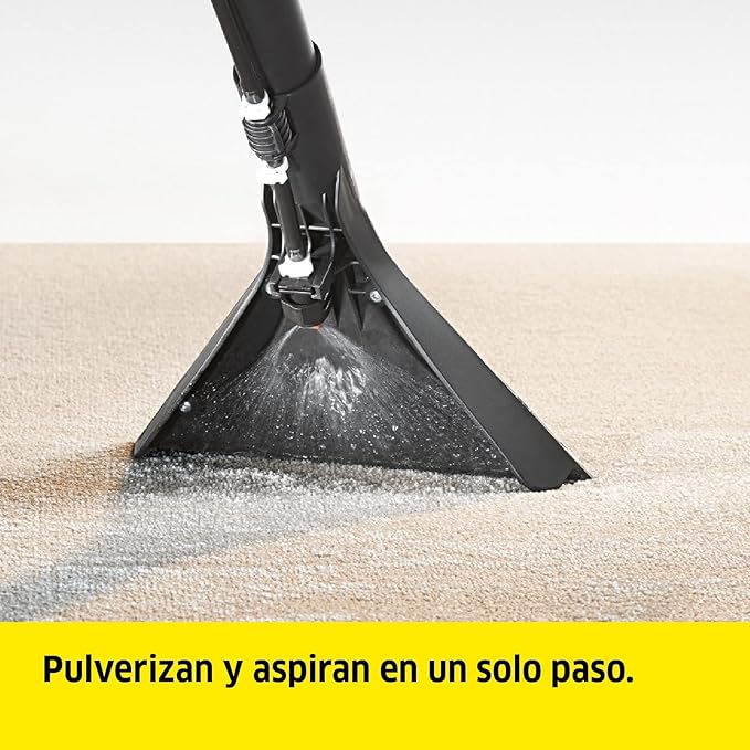 Kärcher Lava-aspiradora SE 4002 - Aspiradora de Pulverización 1400 W, Negro/Amarillo