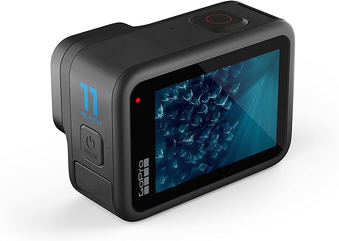 GoPro HERO11 Black - Cámara de Acción Ultra HD 5.3K, Resistente al Agua