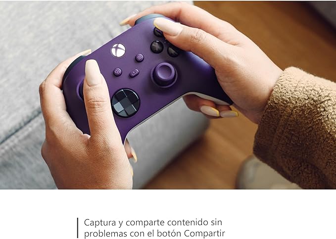 Mando Inalámbrico Xbox: Púrpura Astral para Xbox Series X|S, Xbox One y Dispositivos Windows