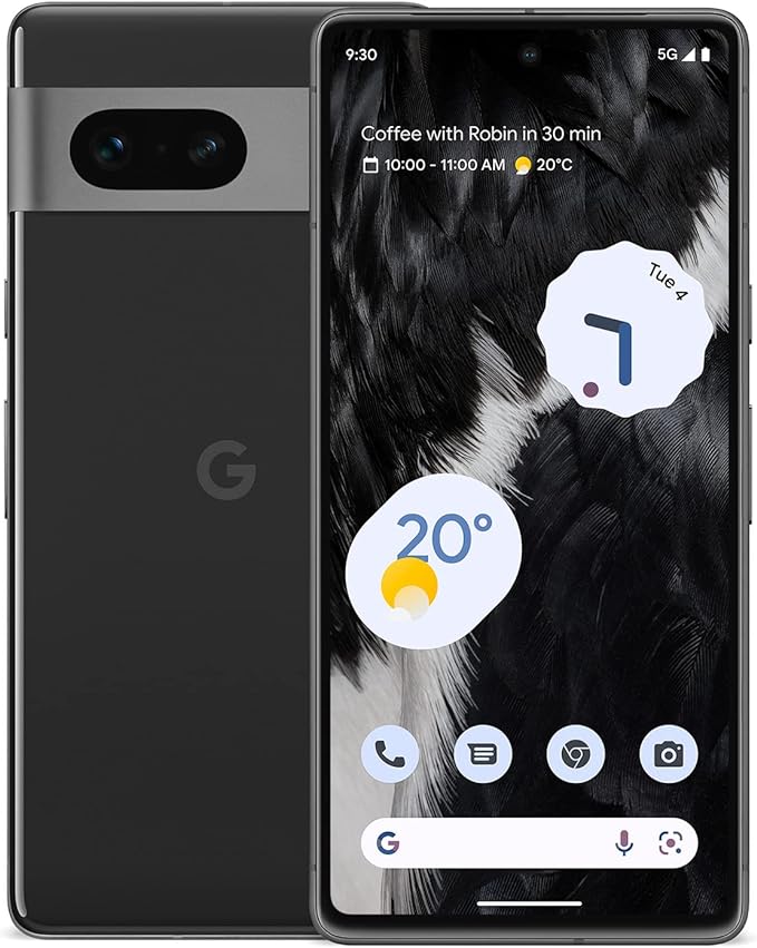 Google Pixel 7: Smartphone 5G Android Liberado, 128GB, Color Obsidiana