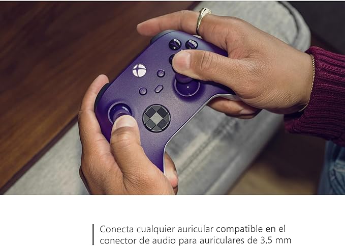 Mando Inalámbrico Xbox: Púrpura Astral para Xbox Series X|S, Xbox One y Dispositivos Windows