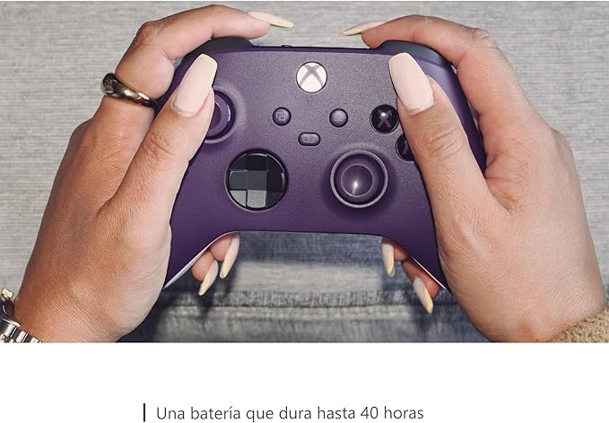 Mando Inalámbrico Xbox: Púrpura Astral para Xbox Series X|S, Xbox One y Dispositivos Windows