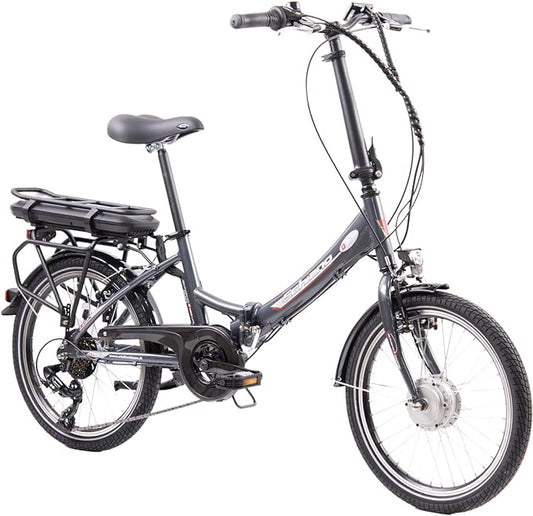 F.lli Schiano E-Star 20" - Bicicleta Eléctrica Plegable Unisex para Adultos