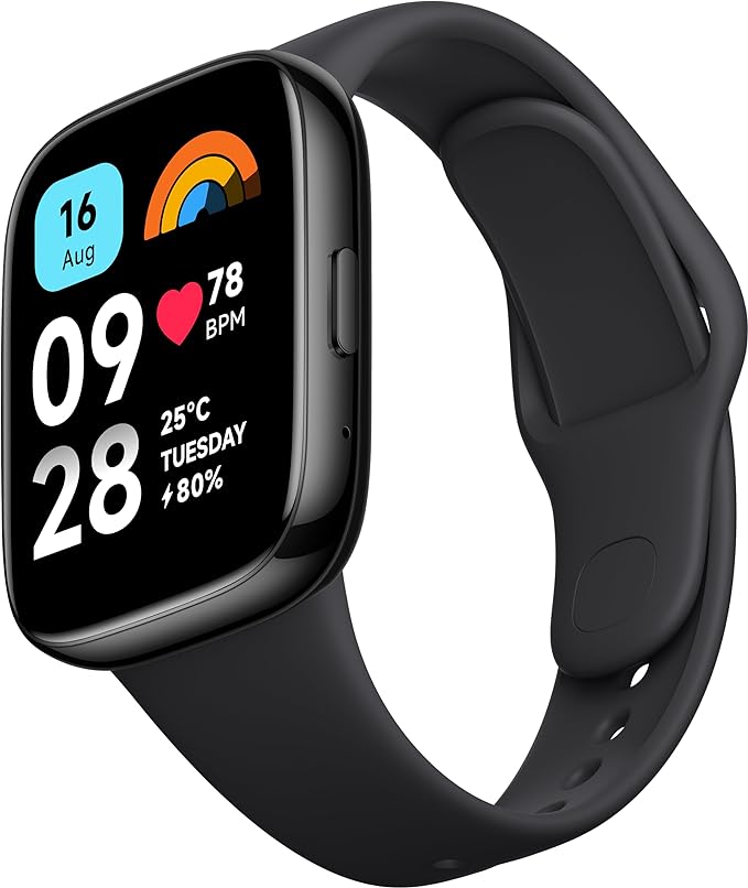 Xiaomi Redmi Watch 3 Active - Smartwatch con Llamadas Bluetooth, Negro