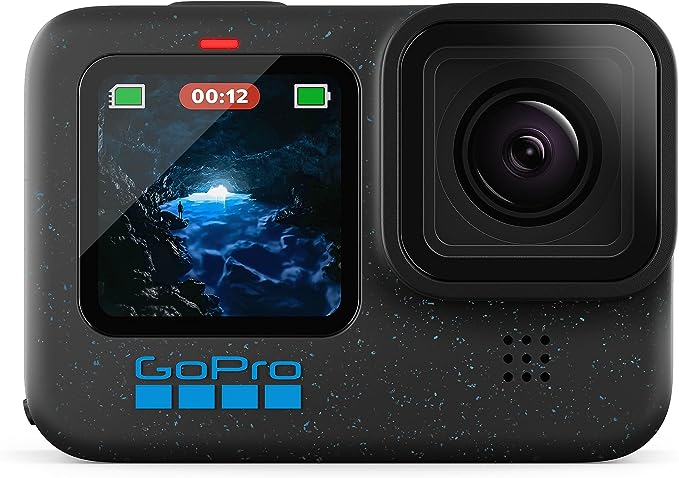 GoPro HERO12 Black - Cámara de Acción 5.3K Ultra HD a Prueba de Agua