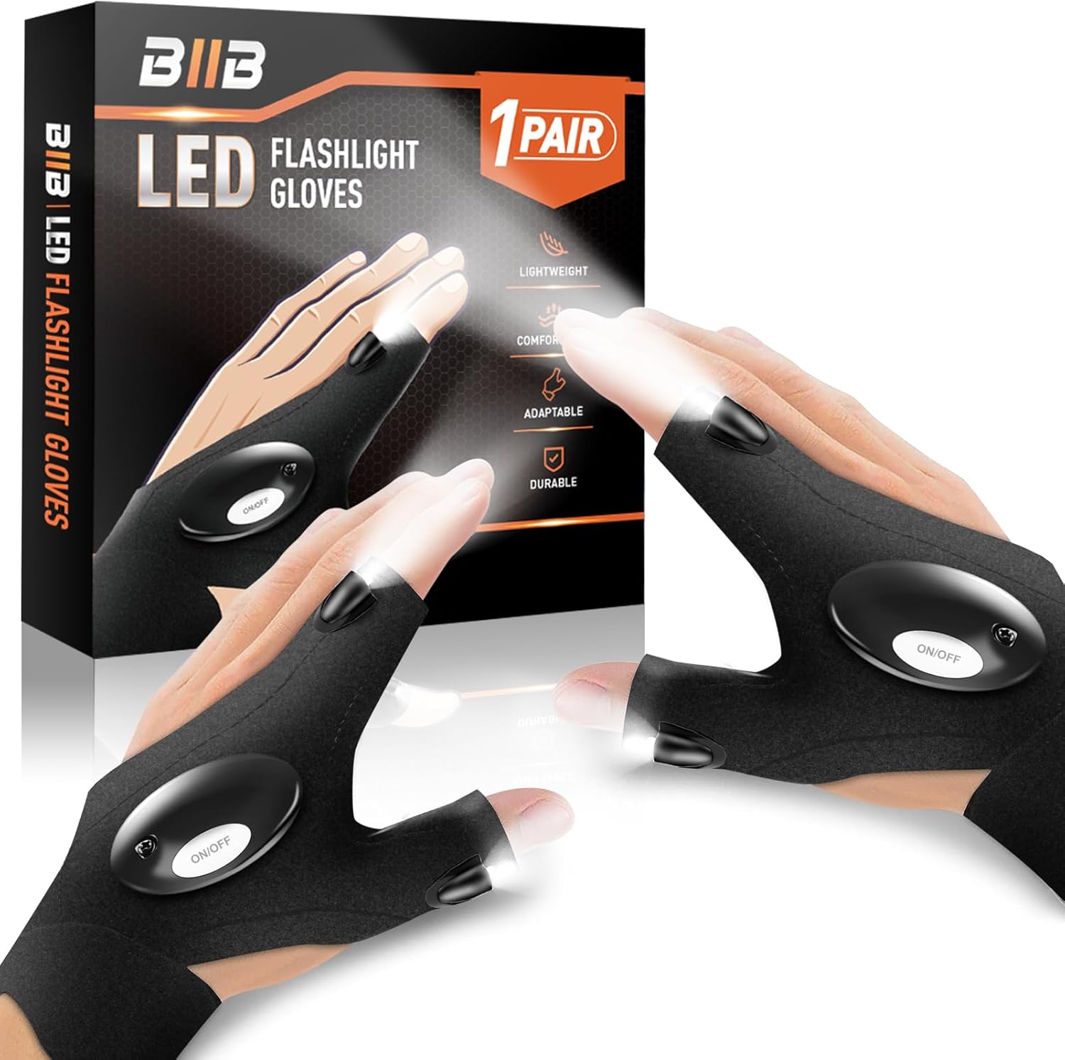 Guantes LED Brillantes: Regalo Original para Él