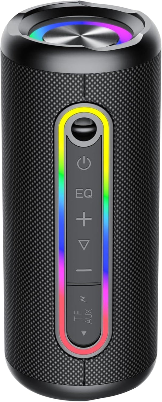 Altavoz Potente Bluetooth IPX7 con Luz LED