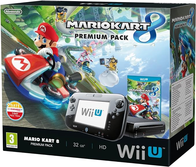 Nintendo Wii U - Premium Pack: Consola + Mario Kart 8