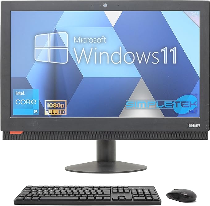 Lenovo ThinkCentre M900z 24" All-in-One - Core i5, 16GB RAM, SSD 960GB, Windows 11 Pro (Reacondicionado)