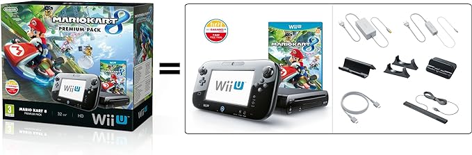 Nintendo Wii U - Premium Pack: Consola + Mario Kart 8