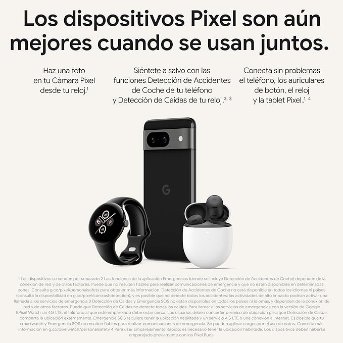 Google Pixel 8 (128GB) Obsidiana