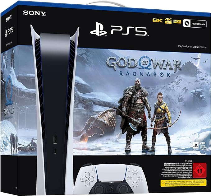 PS5™- Digital Edition – God of War™ Ragnarök Bundle