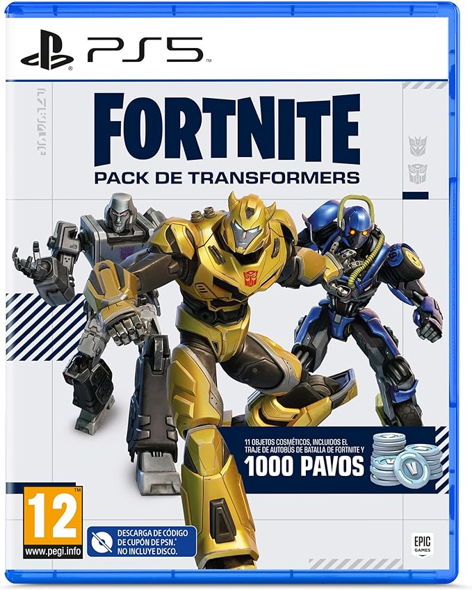 Videojuego PlayStation 5 Meridiem Games Fortnite Pack de Transformers