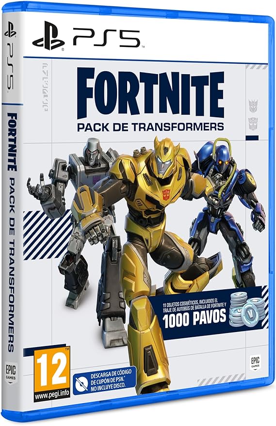 Videojuego PlayStation 5 Meridiem Games Fortnite Pack de Transformers