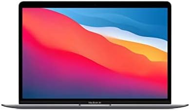 2020 Apple MacBook Air con Apple M1 Chip (13-pulgadas, 8GB RAM, 128GB SSD de Almacenamiento) (QWERTY English) Gris Espacial (Reacondicionado) Devueltoscomonuevos.com