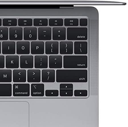 2020 Apple MacBook Air con Apple M1 Chip (13-pulgadas, 8GB RAM, 128GB SSD de Almacenamiento) (QWERTY English) Gris Espacial (Reacondicionado) Devueltoscomonuevos.com